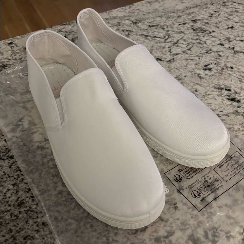 🆕 Temu White Shoes